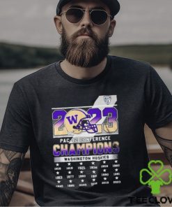 PAC 12 2023 Conference Football Washington Huskies Champions T Shirt 3 PAC 12 2023 Conference Football Washington Huskies Champions T Shirt