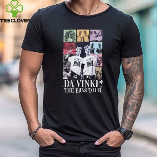 nobodynocrime 13 Da Vinki the eras tour t  shirt