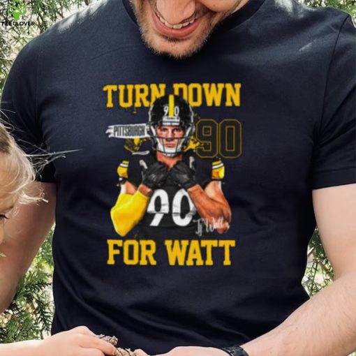 Pittsburgh Steelers T Shirt TJ Watt 90 Football Funny Gift Men Women
