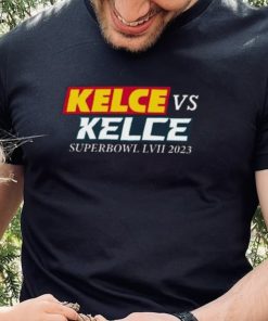 Kelce vs Kelce Funny Kelce’s Brother Travis And Jason Super Bowl 2023 Shirt