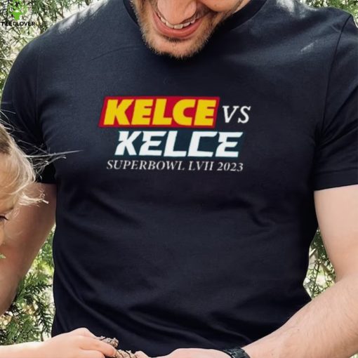 Kelce vs Kelce Funny Kelce’s Brother Travis And Jason Super Bowl 2023 Shirt