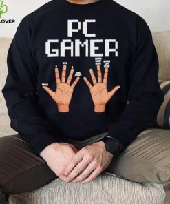 PC Gamer Hands Funny Gaming Lovers T Shirt