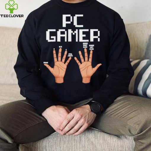 PC Gamer Hands Funny Gaming Lovers T Shirt