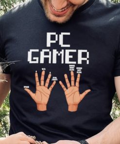 PC Gamer Hands Funny Gaming Lovers T Shirt