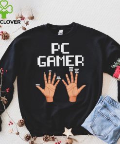 PC Gamer Hands Funny Gaming Lovers T Shirt