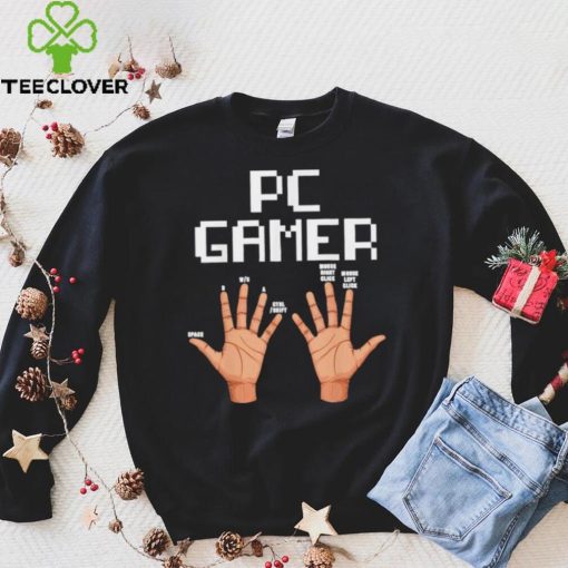 PC Gamer Hands Funny Gaming Lovers T Shirt