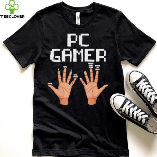 PC Gamer Hands Funny Gaming Lovers T Shirt