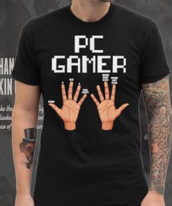 PC Gamer Hands Funny Gaming Lovers T Shirt