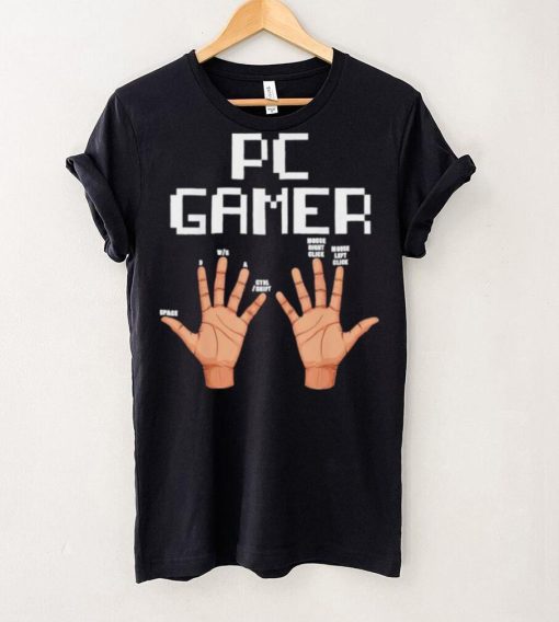 PC Gamer Hands Funny Gaming Lovers T Shirt