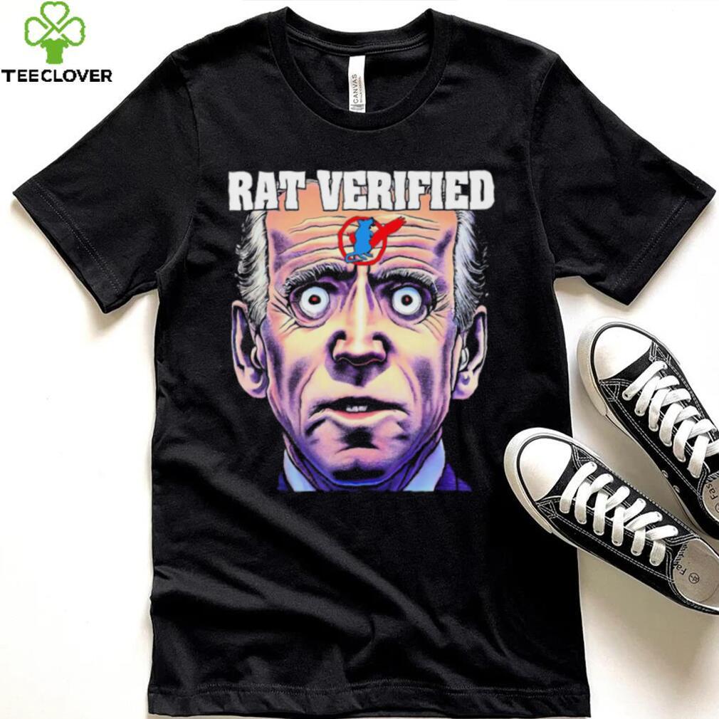 Rat Verified Anti Joe Biden Shirt Rat Verified Anti Joe Biden Shirt