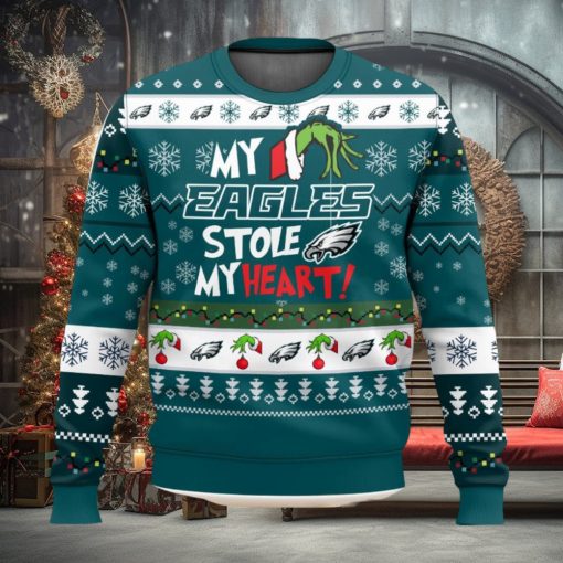 PE Stole My Heart Ugly Sweater 3D Printed Men And Women Christmas Gift