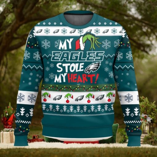 PE Stole My Heart Ugly Sweater 3D Printed Men And Women Christmas Gift