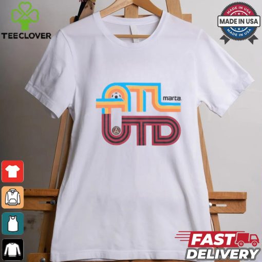 Atlanta United FC x MARTA Live Breathe Futbol T Shirt Shirt