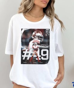PFF top 50 players Brandon Aiyuk #11 Wide Receiver San Francisco 49ers shirt