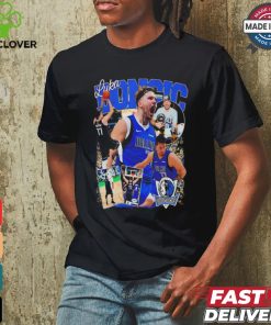 Luka Doncic 77 Dallas Mavericks basketball graphic poster shirt
