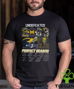 Michigan Wolverines Undefeated 2023 Perfect Season Go Blue T Shirts