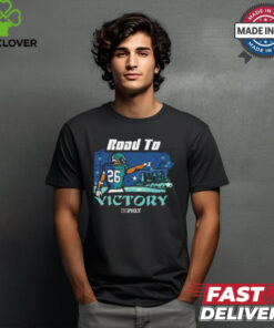 PHLY Road to Victory Philly Football Painting t shirt