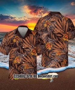 PHOENIX SUNS LATEST FOR MEN AND WOMEN GIFT FLORAL ALOHA BEACH HAWAIIAN SHIRT