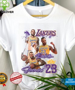 Lebron James T shirt, 23 Lakers Shirt, Los Angeles Lakers Shirt, NBA Team Lakers  T Shirt - Teeclover