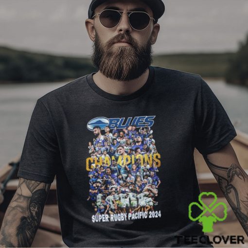 The Blues Super Rugby Pacific 2024 Champions T Shirt