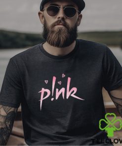 P!Nk Lyric Album Song Doodle Art Water Color Pink Shirt