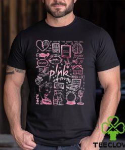 P!Nk Lyric Album Song Doodle Art Water Color Pink T Shirt