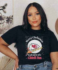 Official Snoopy Merry Christmas To All And To All A Kansas City Chiefs Fan Christmas Shirt