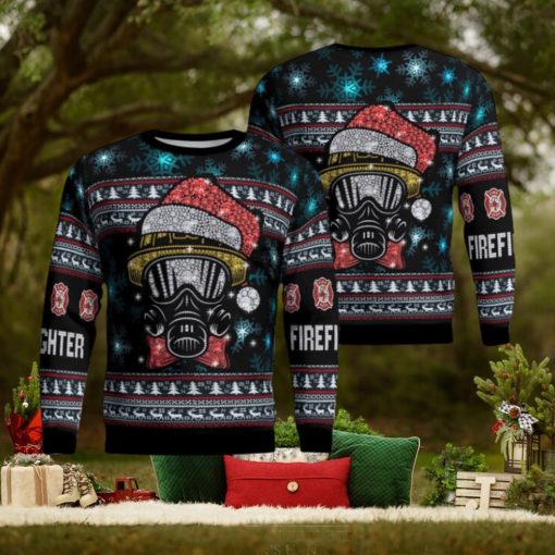 PROUD FIREFIGHTER UGLY CHRISTMAS SWEATER