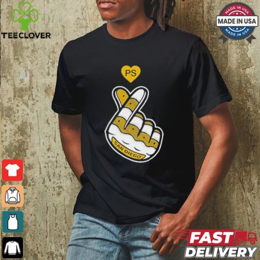 PS San Diego Finger Heart T hoodie, sweater, longsleeve, shirt v-neck, t-shirts