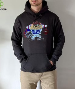 Looney Tunes TAZ 1993 Player New York Giants T Shirt