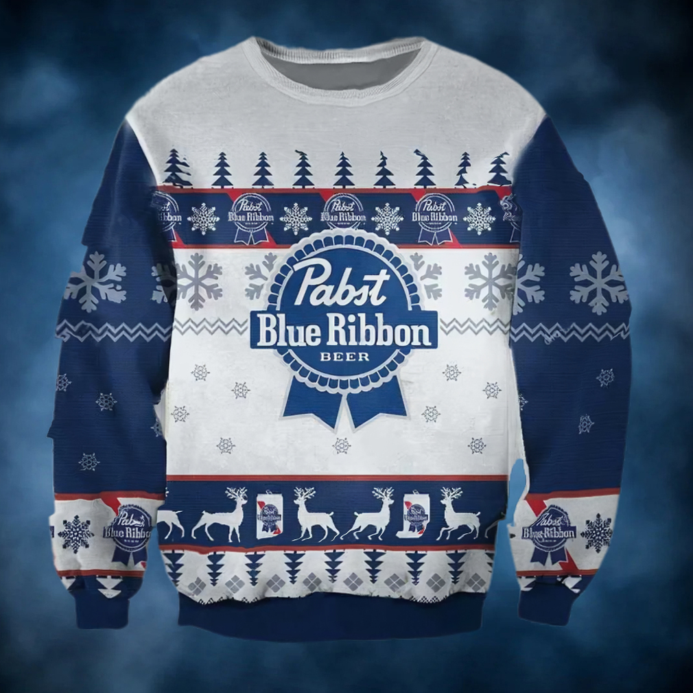 Pabst Blue Ribbon Beer Christmas Ugly Sweater, Faux Wool Sweater, Gifts For Beer Lovers, International Beer Day, Best Christmas Gifts For 2022 – Prinvity Pabst Blue Ribbon Beer Christmas Ugly Sweater, Faux Wool Sweater, Gifts For Beer Lovers, International Beer Day, Best Christmas Gifts For 2022 – Prinvity