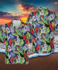 Pabst Blue Ribbon Hawaiian Shirt For Men Women