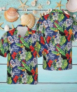 Pabst Blue Ribbon Hawaiian Shirt For Men Women