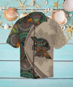 Pabst Blue Ribbon Hawaiian Shirt