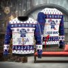 Personalized Santa Hat Busch Light Christmas Sweater, Christmas Gift Apparel, Merry Ugly Christmas Sweater