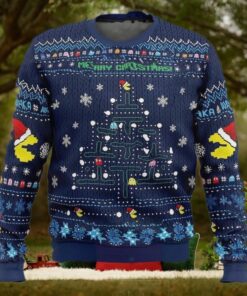 Pac Man Ugly Christmas Sweater, Pac Man Game Ugly Christmas Sweater