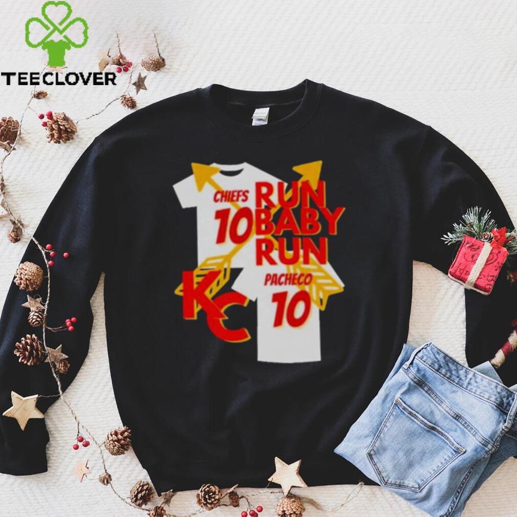 Pacheco Kansas City Chiefs Football Run Baby Run shirt Pacheco Kansas City Chiefs Football Run Baby Run shirt