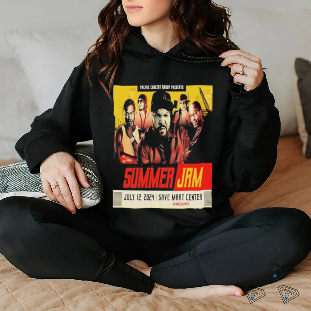 Pacific Concert Group Presents Summer Jam On July 12 At Save Mart Center Ice Cube Tour 2024 shirt Pacific Concert Group Presents Summer Jam On July 12 At Save Mart Center Ice Cube Tour 2024 shirt