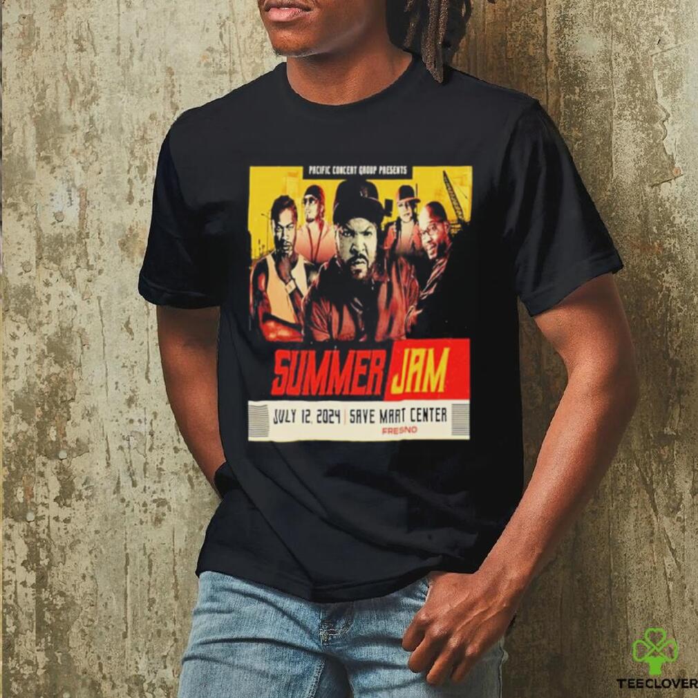 Pacific Concert Group Presents Summer Jam On July 12 At Save Mart Center Ice Cube Tour 2024 shirt Pacific Concert Group Presents Summer Jam On July 12 At Save Mart Center Ice Cube Tour 2024 shirt