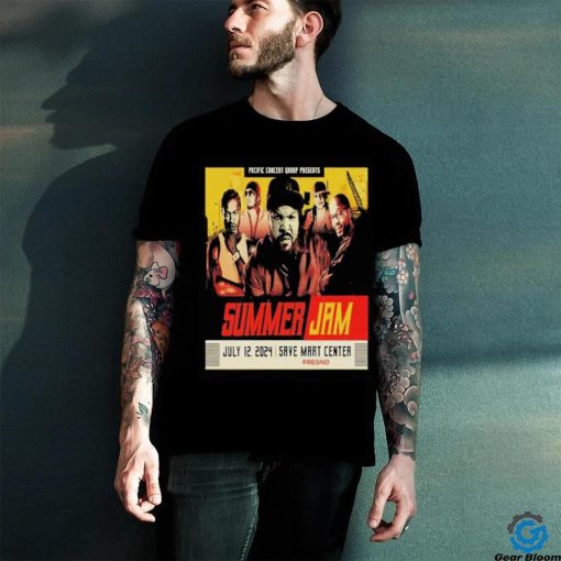 Pacific Concert Group Presents Summer Jam On July 12 At Save Mart Center Ice Cube Tour 2024 shirt
