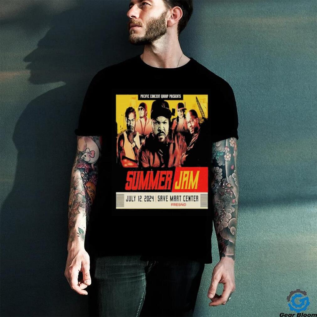 Pacific Concert Group Presents Summer Jam On July 12 At Save Mart Center Ice Cube Tour 2024 shirt Pacific Concert Group Presents Summer Jam On July 12 At Save Mart Center Ice Cube Tour 2024 shirt