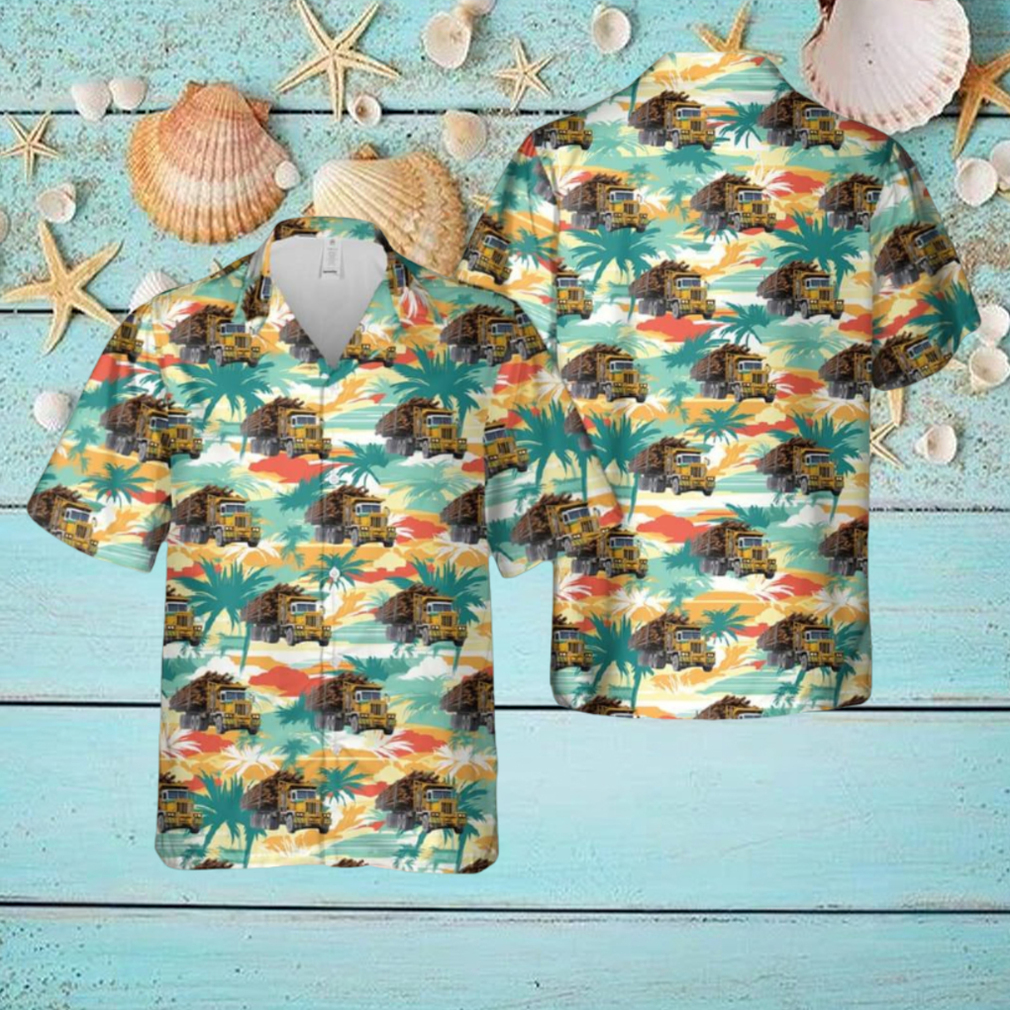 Pacific P12 logging truck Hawaiian Shirt