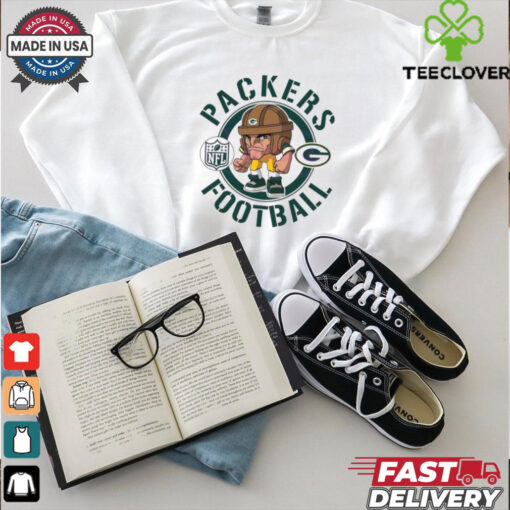 Packers Football Nfl Rush Zone Cartoon Character Shirt