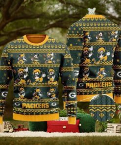 Packers Mickey Mouse Knitted Ugly Christmas Sweater