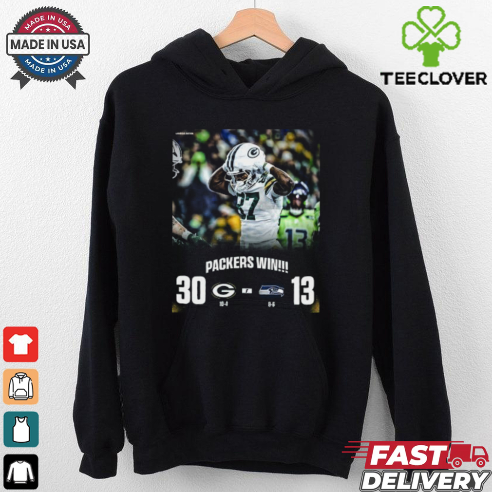 Packers Win 30 13 Seahawks 2024 Shirt Packers Win 30 13 Seahawks 2024 Shirt