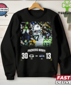 Packers Win 30 13 Seahawks 2024 Shirt