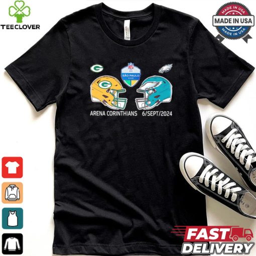 Packers vs Eagles Arena Corinthians NFL 2024 Sao Paulo game shirt