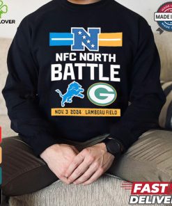 Packers vs. Lions match up Lambeau Field NFC North battle hoodie, sweater, longsleeve, shirt v-neck, t-shirt