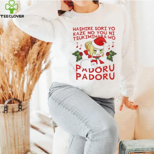 Padoru Padoru Text Merry Christmas Everyone Shirt