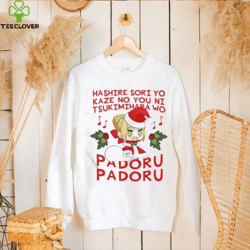 Padoru Padoru Text Merry Christmas Everyone Shirt